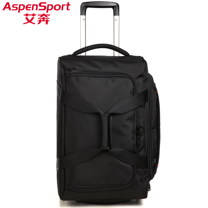 aspensport旗舰店艾奔 大容量旅行包商务休闲旅行袋男女拉杆包短途行李包旅游包1