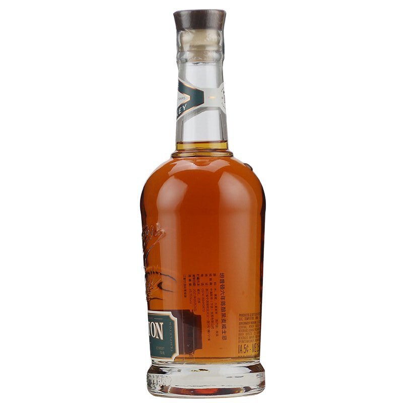 坦普顿 六年陈酿黑麦威士忌Templeton Rye 进口洋酒750ml 6年行货 - 图0