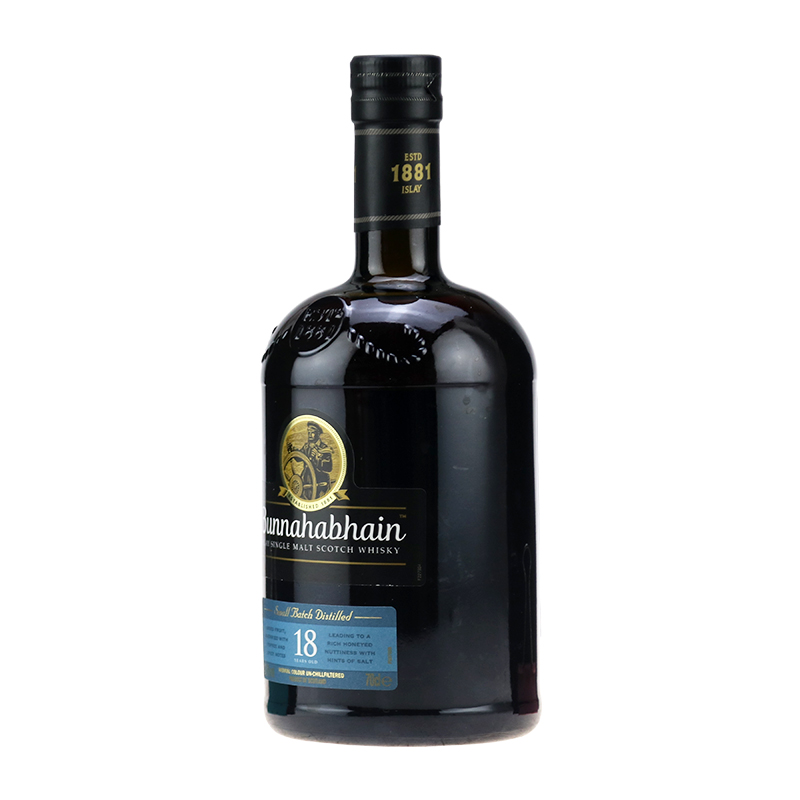 布纳哈本18年 Bunnahabhain 邦纳海贝因18年单一麦芽苏格兰威士忌