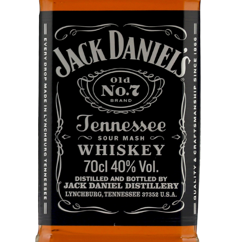 洋酒美国原装进口杰克丹尼田纳西州威士忌Jack Daniel's700ml - 图0