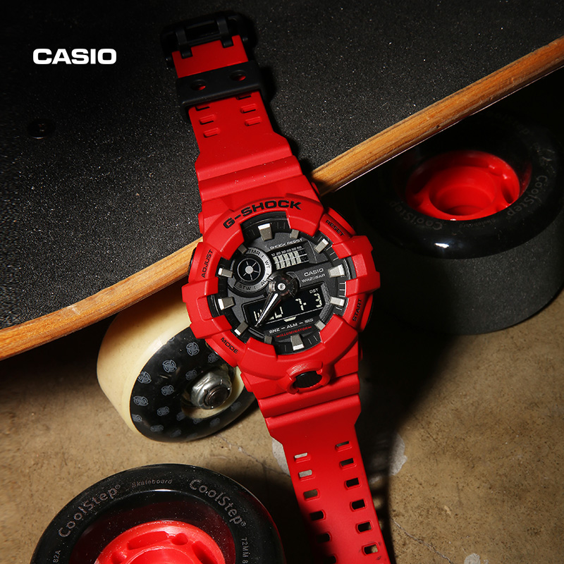 casio旗舰店GA-700运动防水潮流男手表卡西欧G-SHOCK