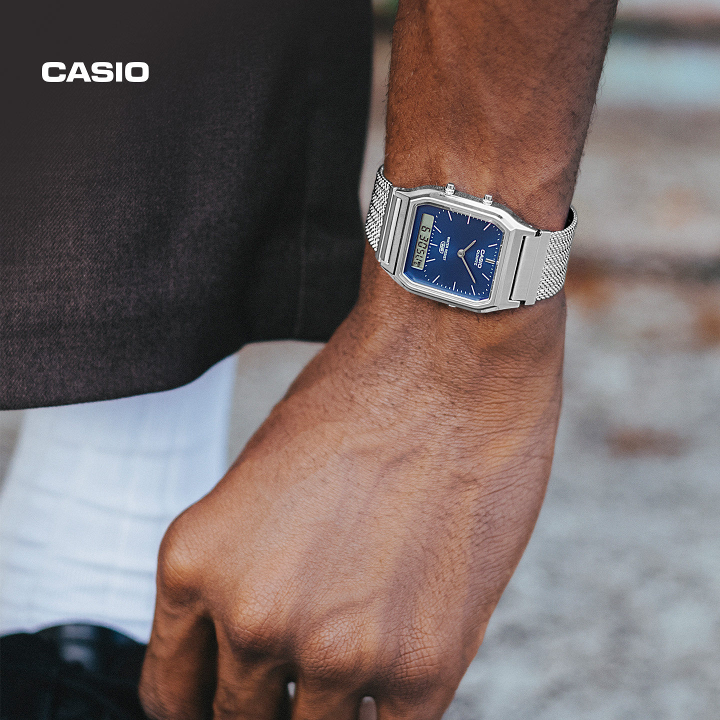 卡西欧官方旗舰店A158WEM/AQ-230EM复古摩登简约小方块手表男女,淘宝优惠券,粉丝福利购,淘宝优惠卷