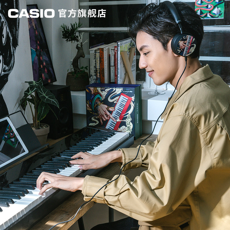 卡西欧px-s1000 88键重锤便携电钢琴 casio数码钢琴