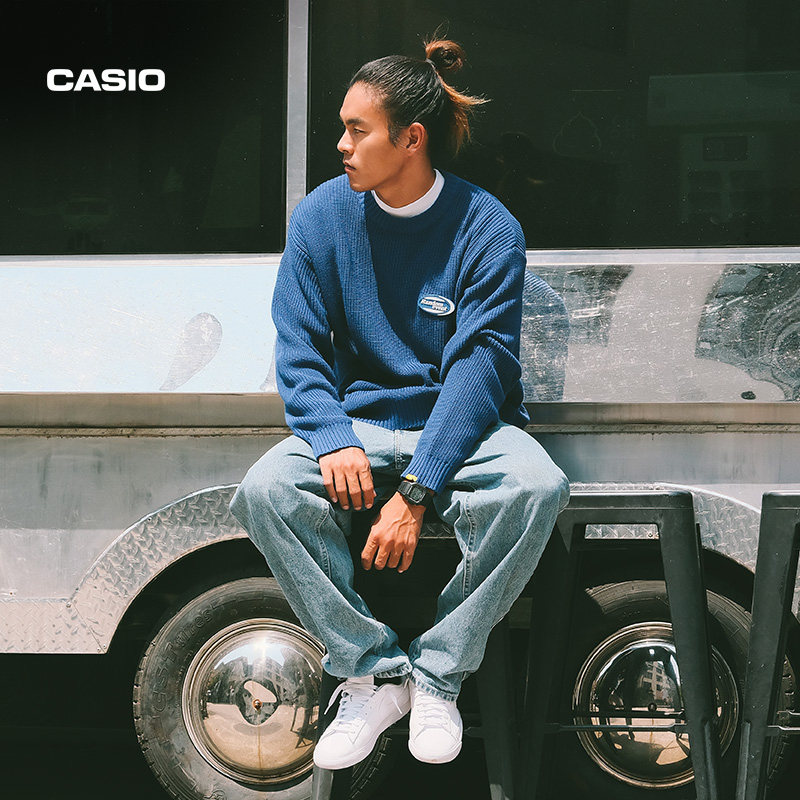 casio旗舰店g-5600e小方块男手表 casio日韩腕表