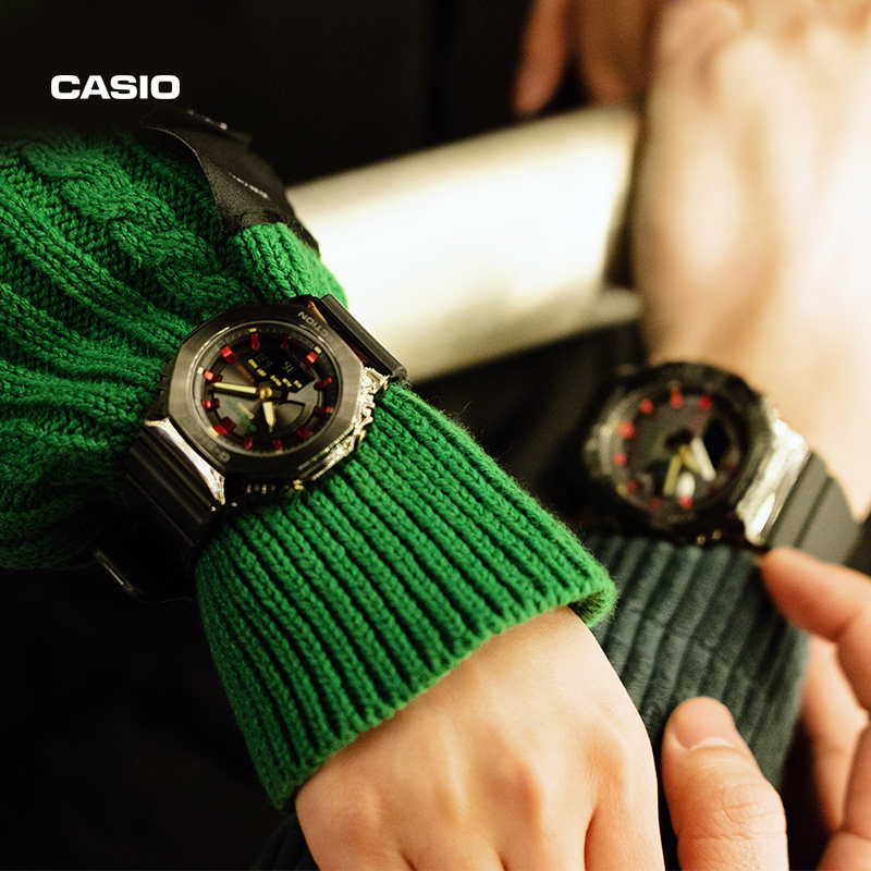 casio旗舰店g-shock gm-2100对表 casio日韩腕表