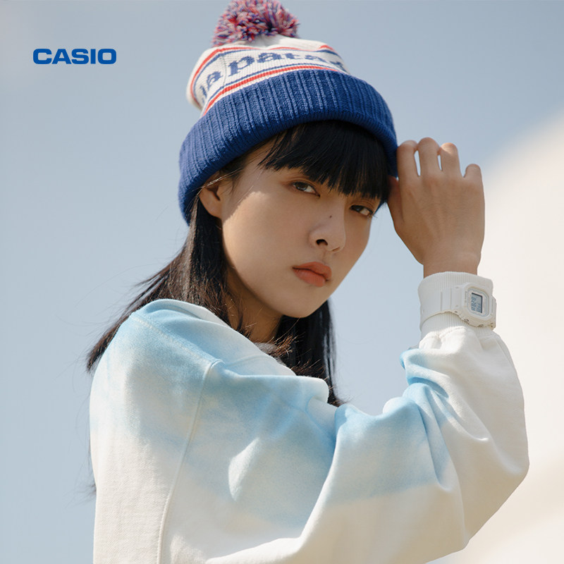 casio旗舰店bgd-560防水电子手表 casio日韩腕表