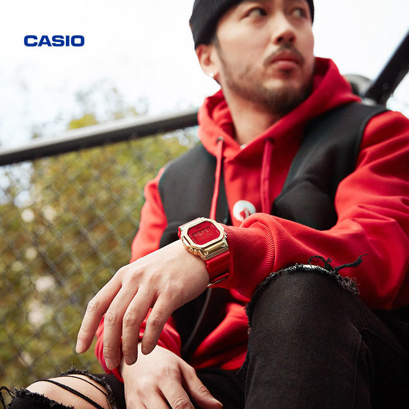 casio旗舰店牛年限定款运动手表 casio日韩腕表