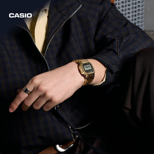【七夕礼物】卡西欧旗舰店GMW-B5000金属小方块太阳能手表G-SHOCK - 图2