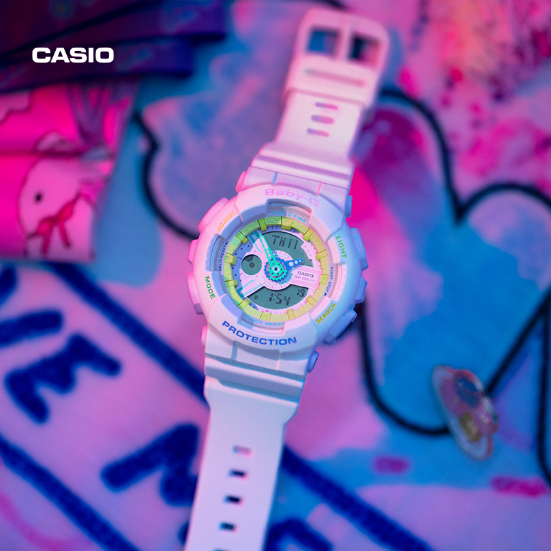 G BABY 女士防水手表卡西欧官网 110TM BA 旗舰店 casio G BABY 女士防水手表卡西欧官网 110TM BA 旗舰店 casio