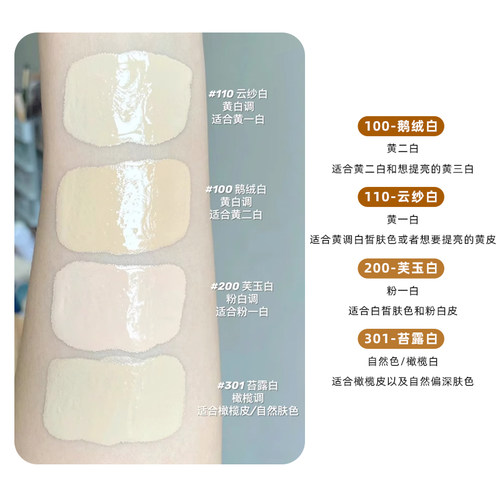 彩棠持妆粉底液小圆管小样中样试用装旅行装遮瑕清透无暇油皮干皮 - 图1