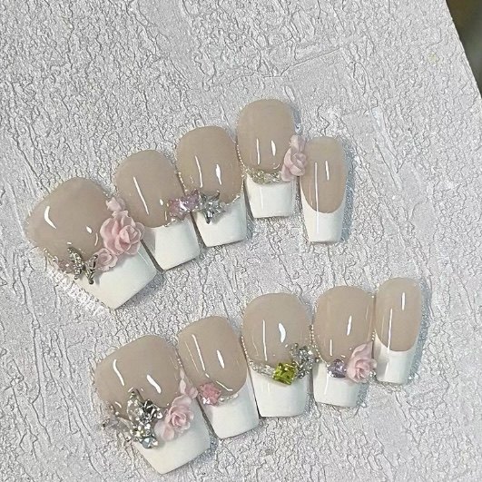 【美甲模具】枫枫正品白玉堂小花朵立体雕花美甲饰品模具美甲模具,淘宝优惠券,粉丝福利购,淘宝优惠卷