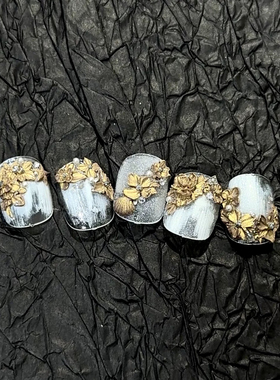 【美甲模具】FingertipWorker联名1cm2浮雕海洋花超精致美甲模具