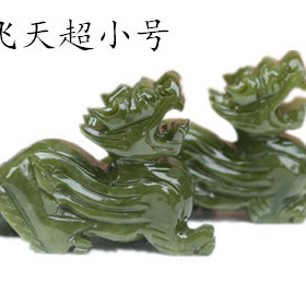 天然玉石貔貅摆件客厅