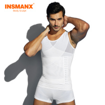 INSMANX Mens shapewear Belly Stereotype Vest Beer Belly kerb Waist Shaping Underwear