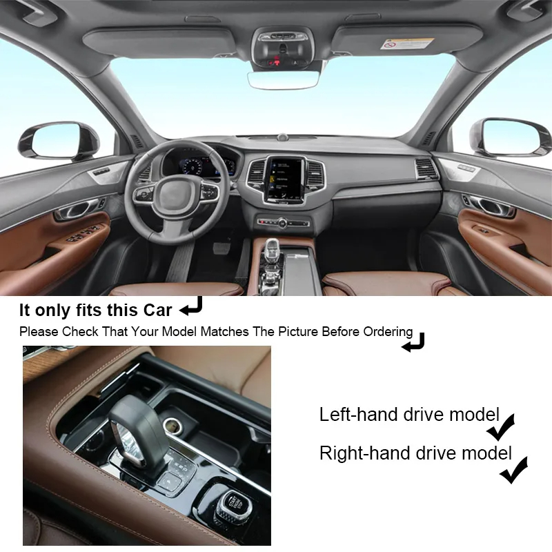 适用沃尔沃 Volvo XC90 XC60 S90 S60 V90 V60 QI车载无线充电器-图1