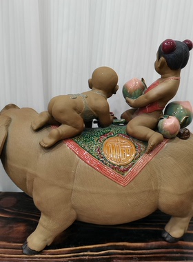 陶瓷石湾公仔生肖工艺品