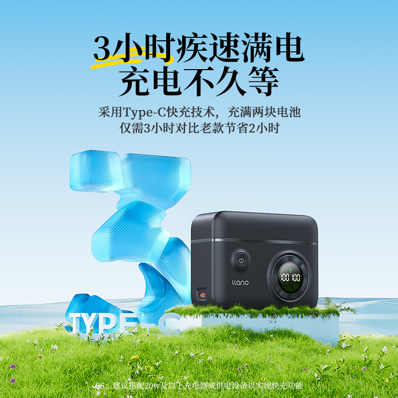 绿巨能LP-E6NH相机电池充电器快充盒适用佳能R7二代R6 R5 60D 70D 80D 90D 5D4 5D3 5d2 5DS 5DMark4单反相机 - 图3