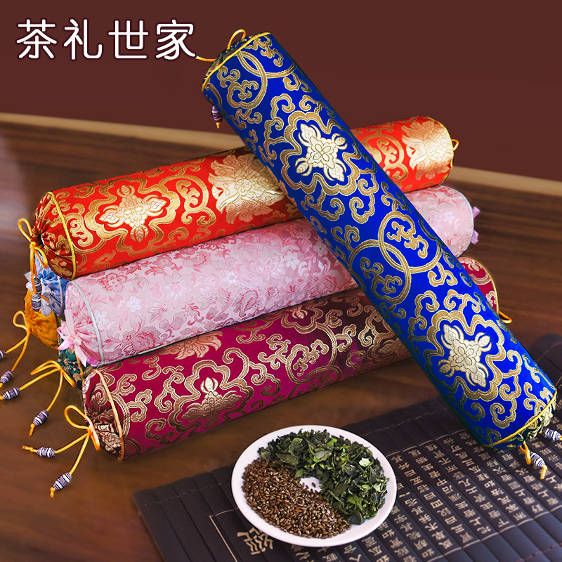 頸椎枕圓枕頭夏天菊花蕎麥決明子夏季護頸枕修復圓柱睡覺專用頸枕