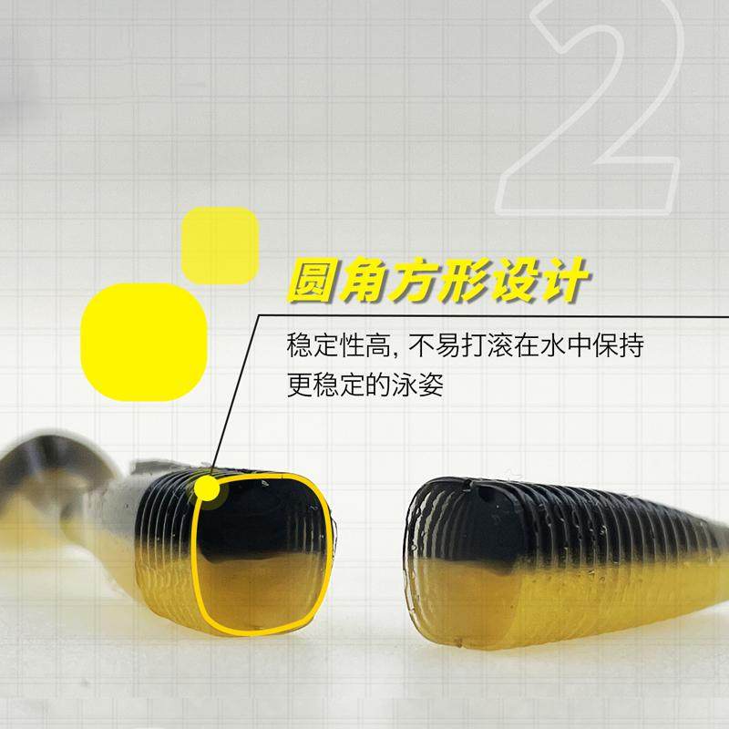 大河奔流竞技T尾二代软饵缓沉泳姿黑坑鲈鱼鳜鱼铅头钩路亚饵软虫,淘宝优惠券,粉丝福利购,淘宝优惠卷