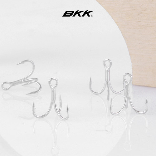 BKK路亚三本钩3倍加强BT620/621/632/662/663/6071淡水海水钓鱼钩 - 图2
