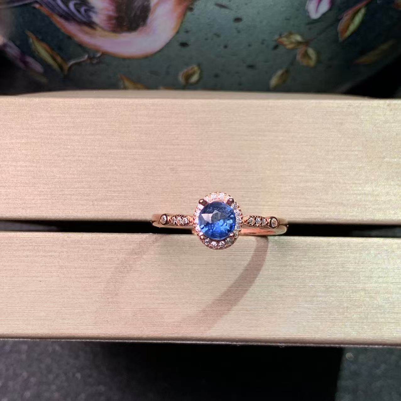 一物一图925银镶嵌天然花色蓝宝石戒指 活口 限量款 1到24号款,淘宝优惠券,粉丝福利购,淘宝优惠卷