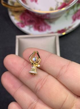 吊坠镀黄金小巧精致阿拉丁神灯