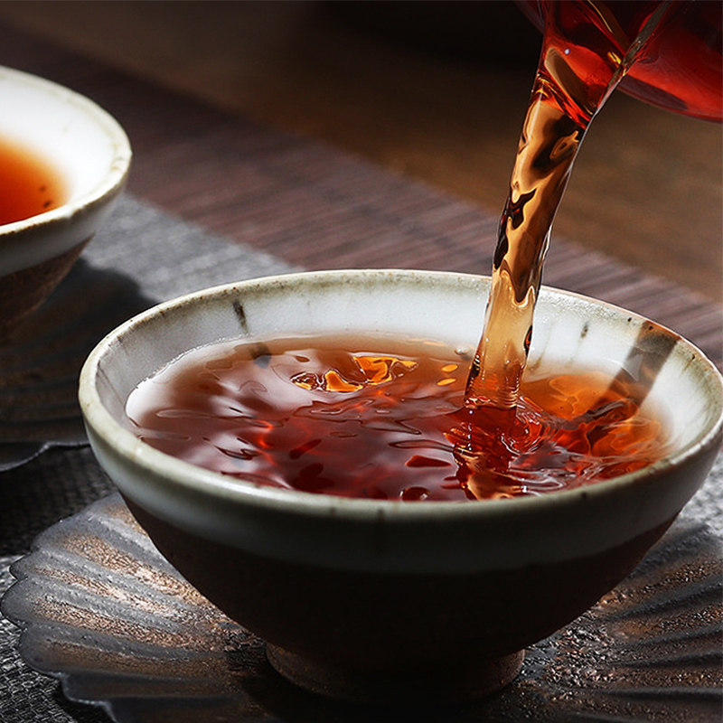 2010年冰岛普洱茶熟茶砖茶云南西双版纳临沧陈香古树茶茶叶250克