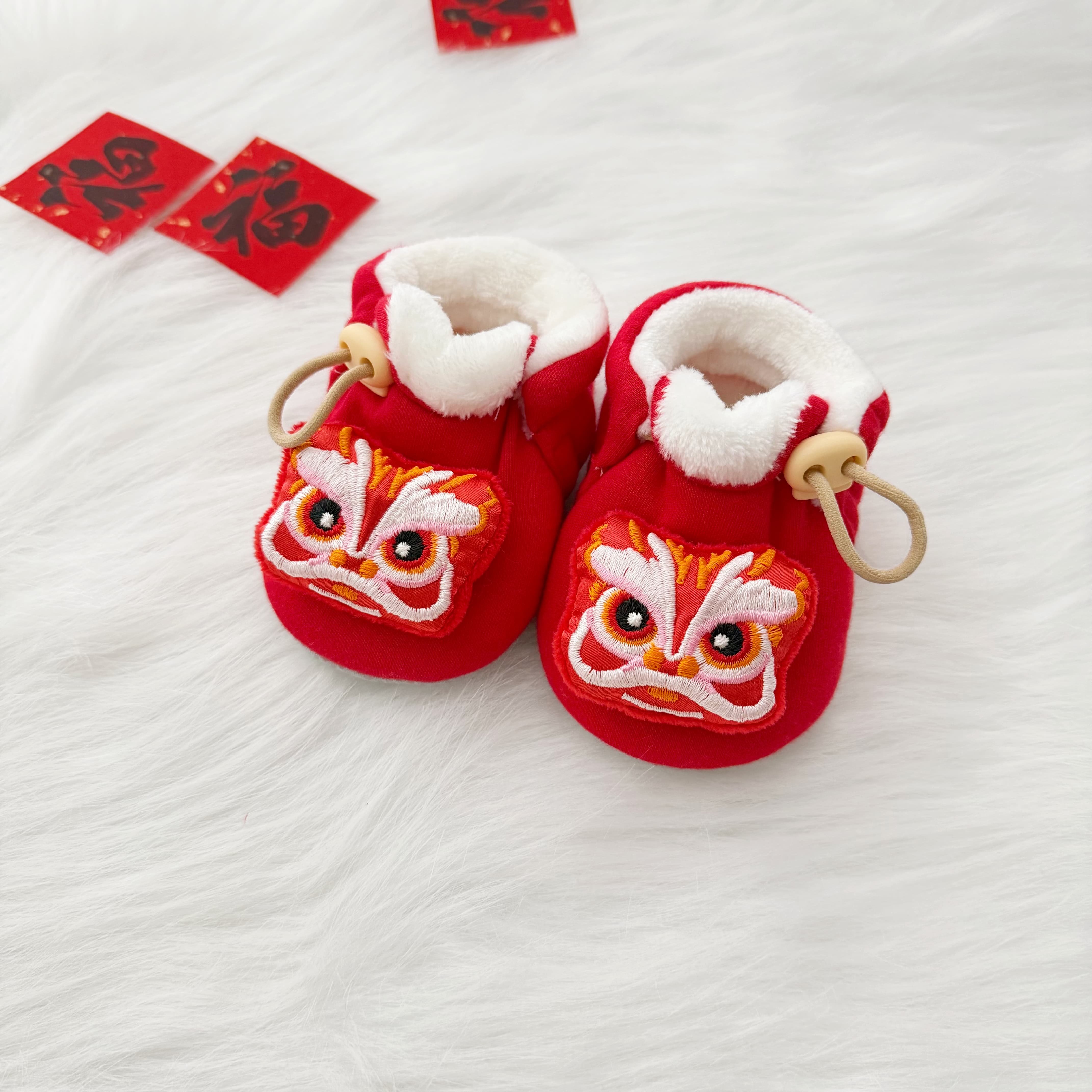 新生婴幼儿鞋袜冬鞋软底0-6-12个月步前鞋冬款加绒男女宝宝虎头鞋,淘宝优惠券,粉丝福利购,淘宝优惠卷