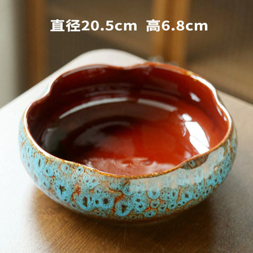 铜钱草花盆睡莲碗莲水仙专用盆粗陶瓷水培花盆器皿创意特大号家用 - 图1