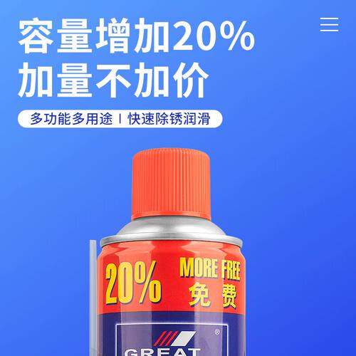 正品 格瑞特 万能除锈润滑剂 除锈剂 润滑剂 松锈灵 400ML - 图2