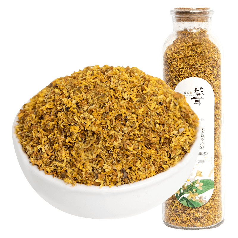 盛耳42g/瓶装泡水干花金桂花茶叶 盛耳代用/花草茶