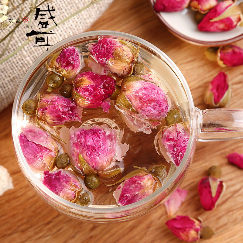 盛耳干玫瑰玫瑰花草茶罐装菊花茶 盛耳代用/花草茶