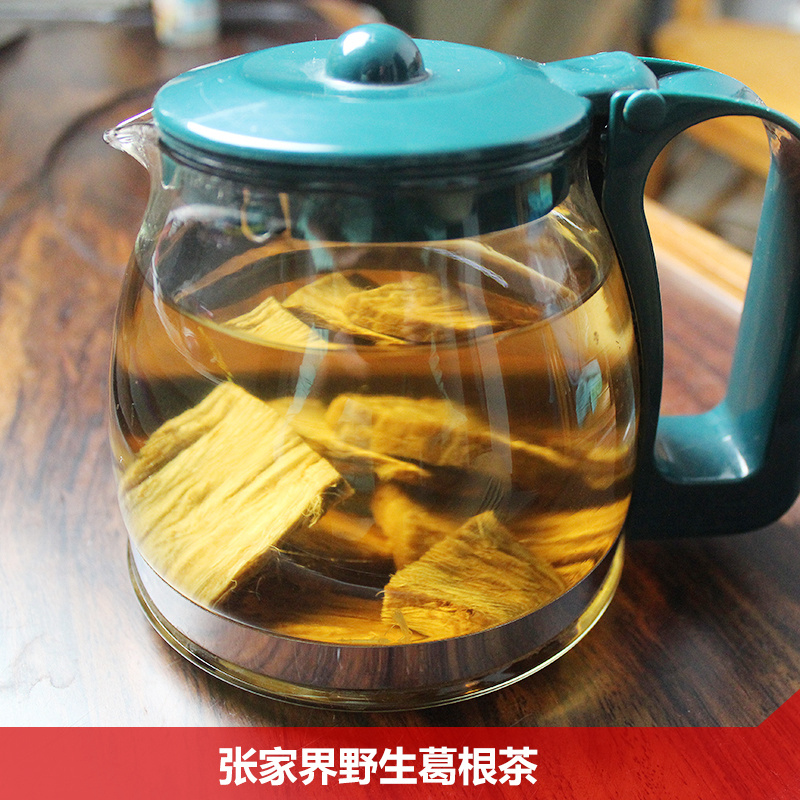 葛根茶正品野生500g纯正天然柴葛根片非葛根粉块醒酒茶解酒茶 - 图1