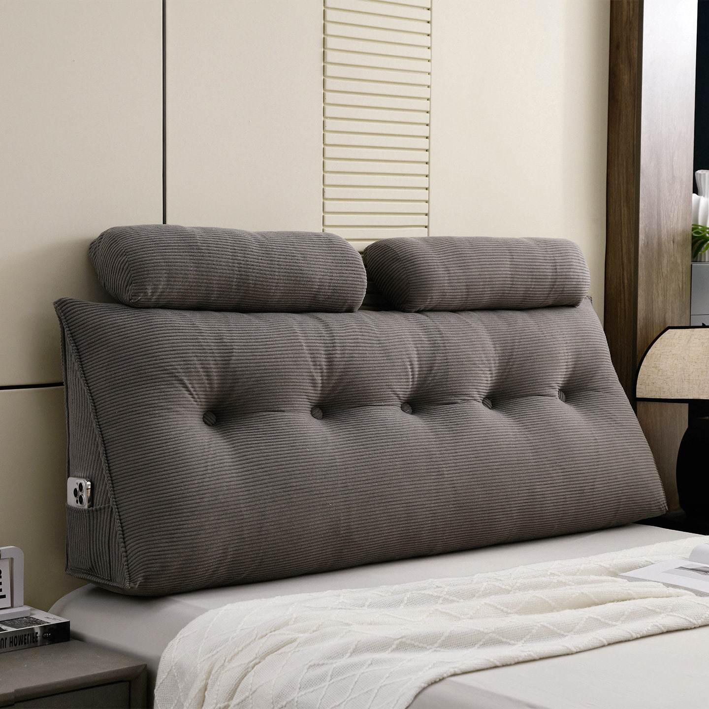 双人床头板软包三角靠垫抱枕榻榻米靠枕腰枕沙发靠背床上大号护腰,淘宝优惠券,粉丝福利购,淘宝优惠卷