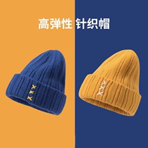 Japanese woolen hat lady autumn winter 100 lap head care ear warm cold hat mens fashion expats with small knitted hat tide