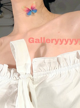 gallery欧美ins同款半透明项链
