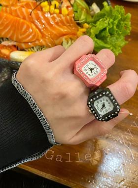 ins戒指手表千禧辣妹y2k会走的