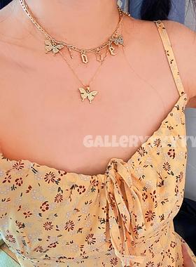 gallery夏日百搭欧美ins锁骨链