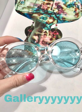 gallery太阳镜射鱼街头闪亮ins