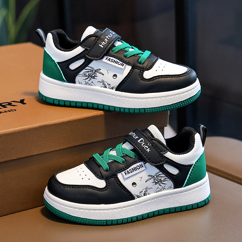 女童鞋子2026春夏新款皮面防水板鞋儿童时尚百塔休闲鞋男童运动鞋,淘宝优惠券,粉丝福利购,淘宝优惠卷