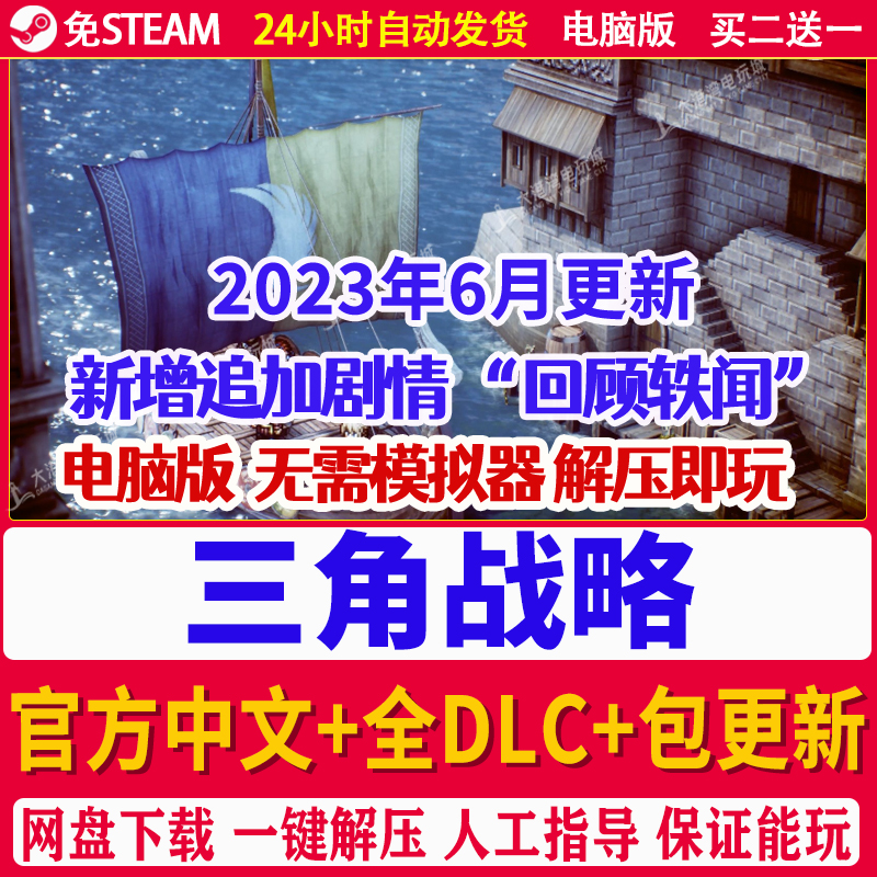 三角战略 新增回顾轶闻DLCTRIANGLE STRATEGY免steam单机电脑游戏 - 图0