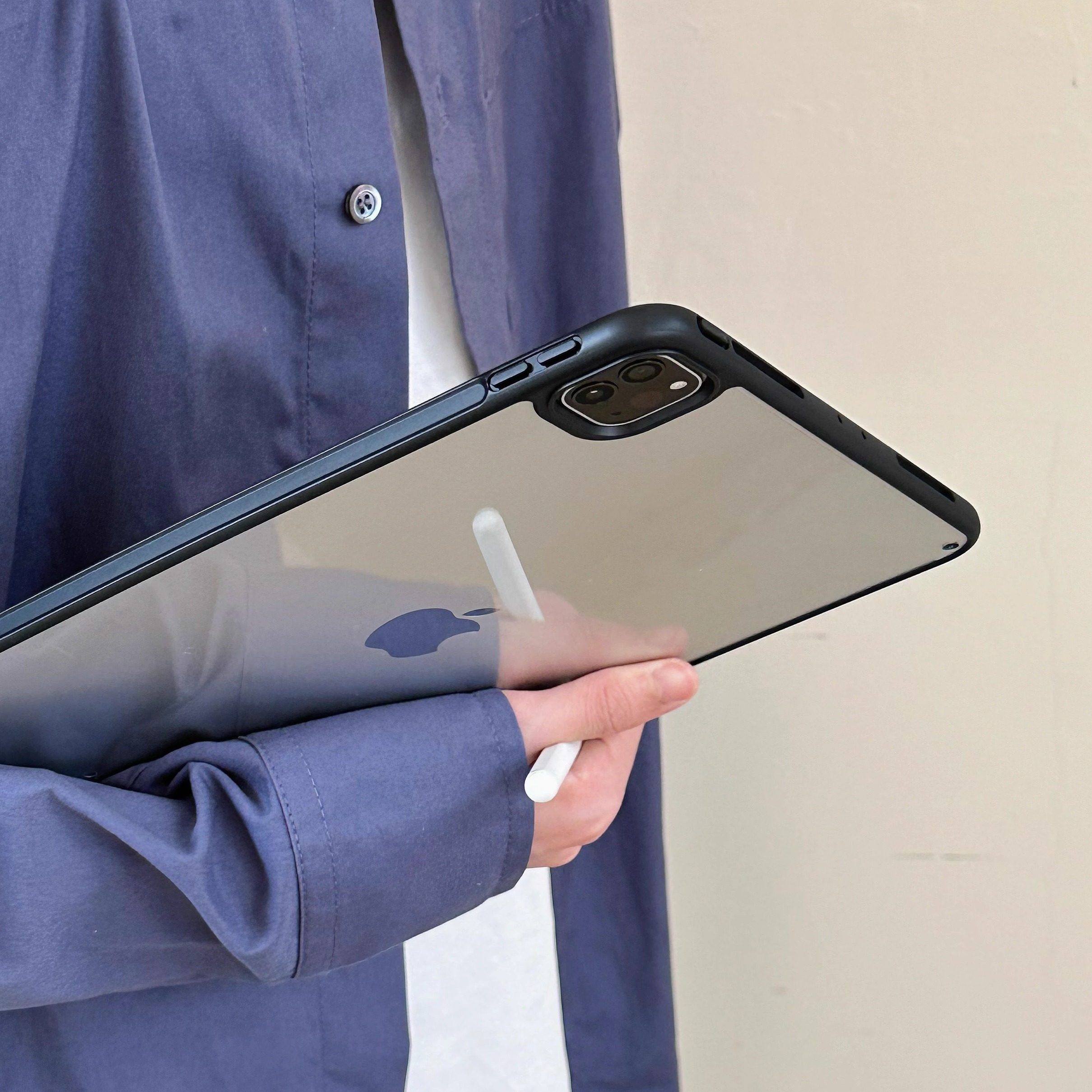 超创意适用无盖ipad11a16保护壳10代2022磁吸笔槽10.2寸透明pro11/12.9超薄air45亚克力mini67全包9.7平板套,淘宝优惠券,粉丝福利购,淘宝优惠卷