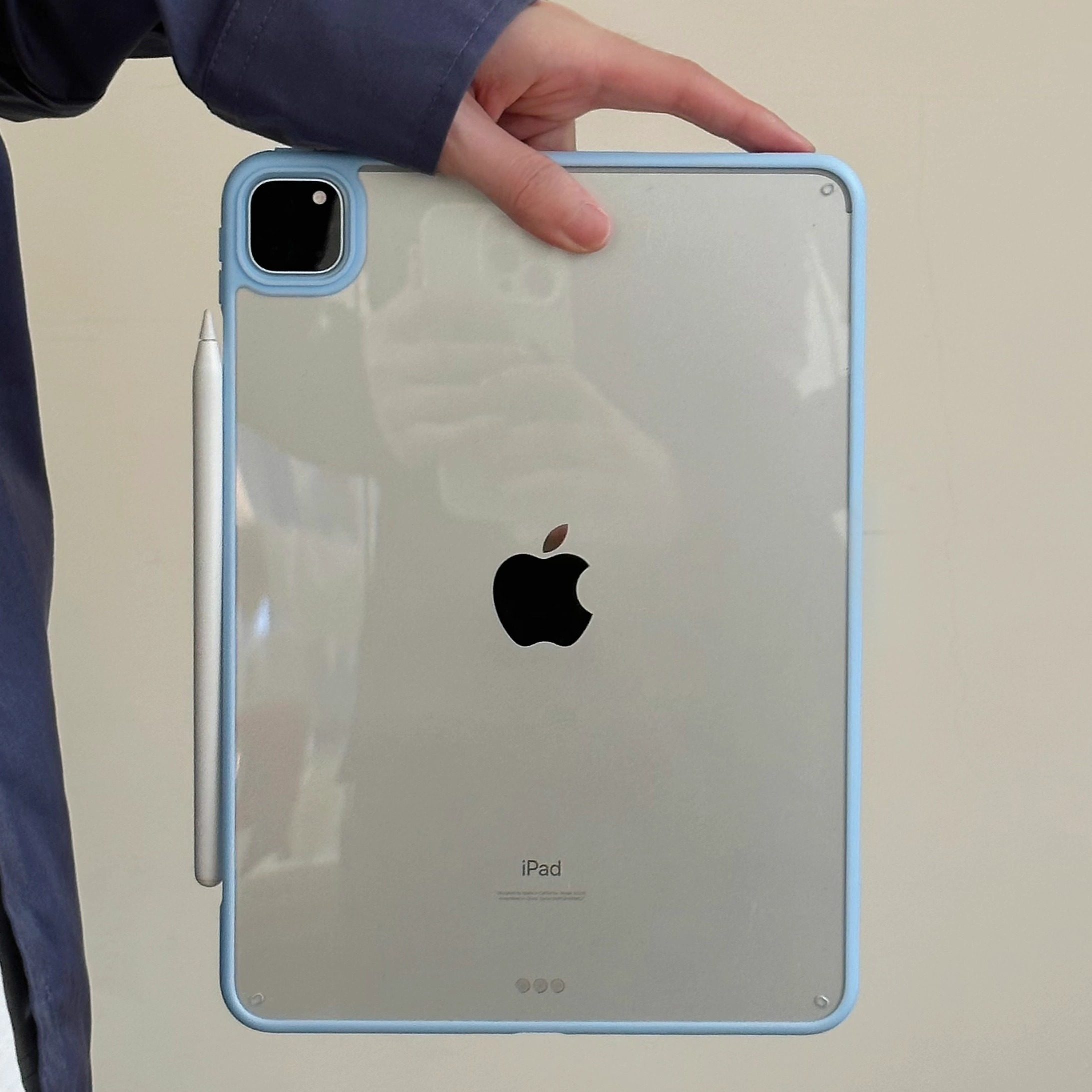 超创意适用无盖ipad11a16保护壳10代2022磁吸笔槽10.2寸透明pro11/12.9超薄air45亚克力mini67全包9.7平板套,淘宝优惠券,粉丝福利购,淘宝优惠卷