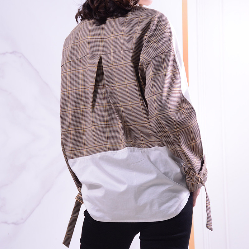 2020纯色打底衫女 changeshe衬衫