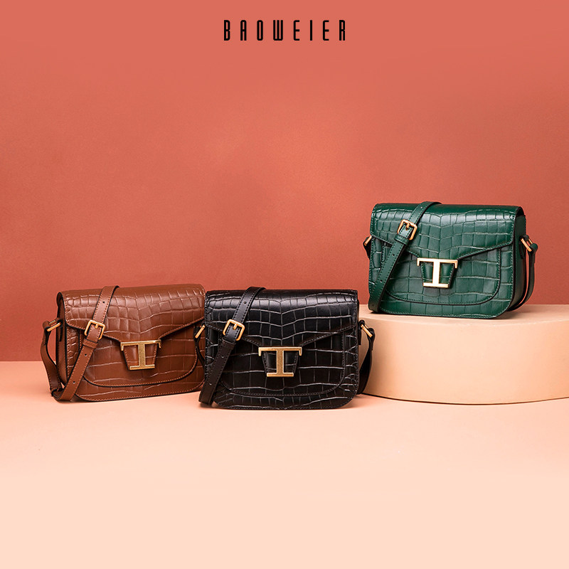 2020新款潮马鞍包小众小ck真皮包包 包薇尔女士包袋