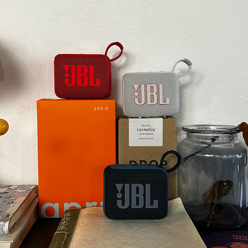 JBL GO4无线蓝牙音箱金砖四代音响户外便携防水迷你低音炮小音箱