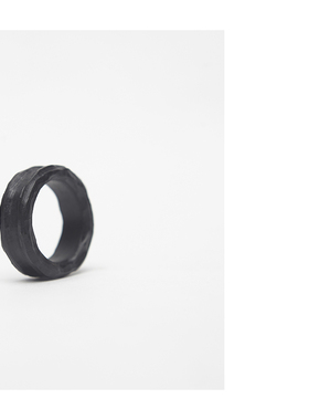 原创设计性别黑檀木戒指雕刻情侣