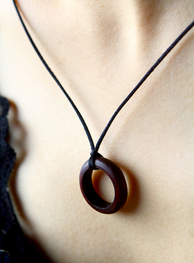 信物木戒指黑檀木黄金檀特种木质