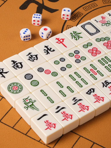 Домохозяйство Mahjong Brand Tring Большой, средний, маленький, первой класс подлинный безупречный двойной монохромный 36 мм 40 мм цвет слоновой кости Полный набор