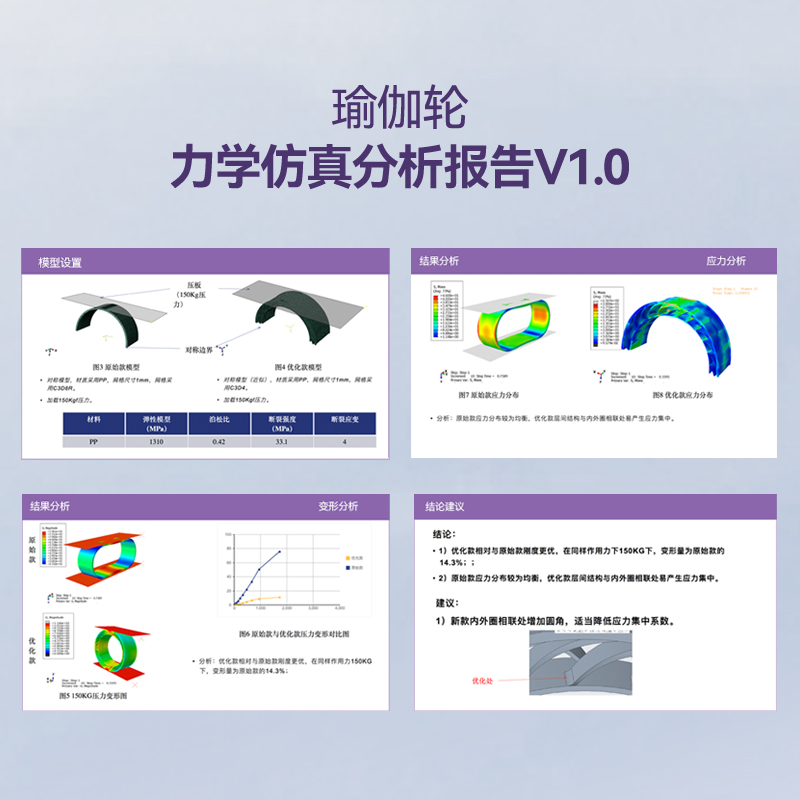 瑜伽轮开背瑜伽器材初学者健身瑜珈轮后弯神器滚筒环家用普拉提圈-图3